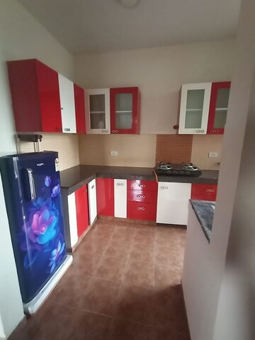 Kitchen in 3 BHK Apartment at Omaxe Waterscapes, Gomti Nagar – for Rent