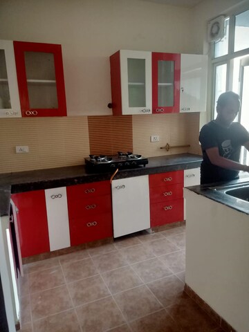 Kitchen in 3 BHK Apartment at Omaxe Waterscapes, Gomti Nagar – for Rent