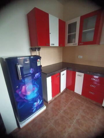 Kitchen in 3 BHK Apartment at Omaxe Waterscapes, Gomti Nagar – for Rent