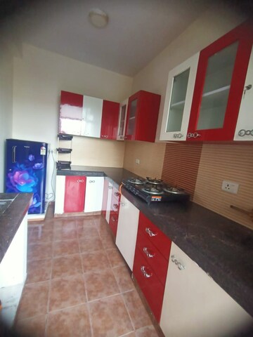 Kitchen in 3 BHK Apartment at Omaxe Waterscapes, Gomti Nagar – for Rent