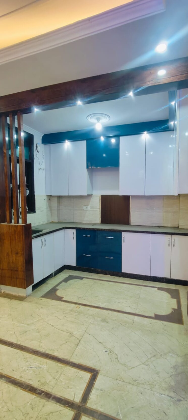 Kitchen, soho-apartments 3 Bedroom 1250 Sq.Ft. Builder Floor In Shakti Khand Ghaziabad 8069382