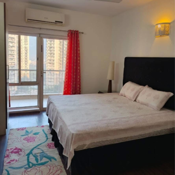 Bedroom in 4 BHK Apartment at ATS Triumph, Dhanwapur – for Rent