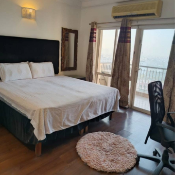 Bedroom in 4 BHK Apartment at ATS Triumph, Dhanwapur – for Rent