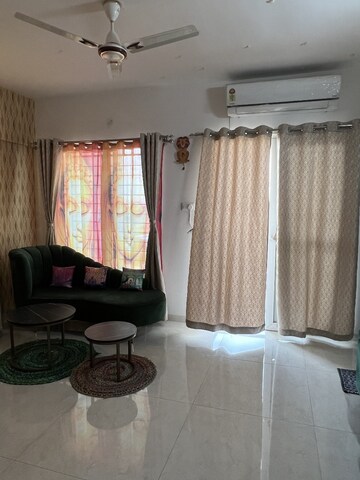Living Room in 1 BHK Apartment at Majestique Towers, Kharadi – for Rent