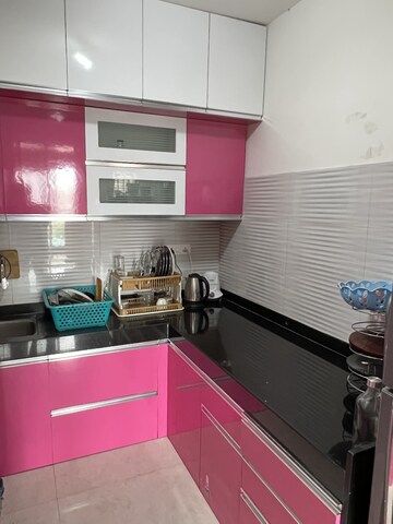 Kitchen in 1 BHK Apartment at Majestique Towers, Kharadi – for Rent