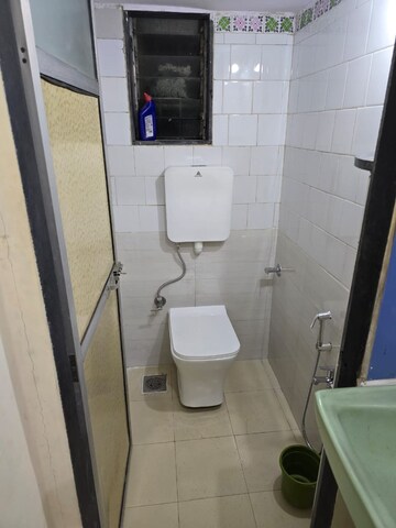 Bathroom in 1 BHK Apartment at Minal Chaya CHS, Uthalsar – for Rent