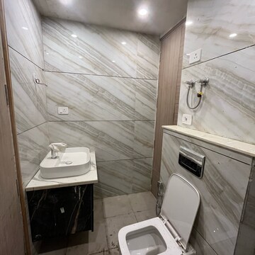 Bathroom in 4 BHK Builder Floor at Chattarpur – for Sale