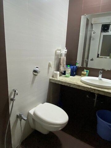 Bathroom in 2 BHK Apartment at Nahar Amrit Shakti, Chandivali – for Rent