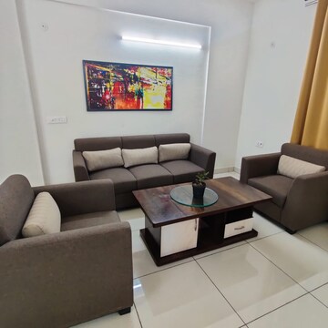 Living Room in 3 BHK Apartment at GAV Green View Blossom, Aman Vihar – for Rent