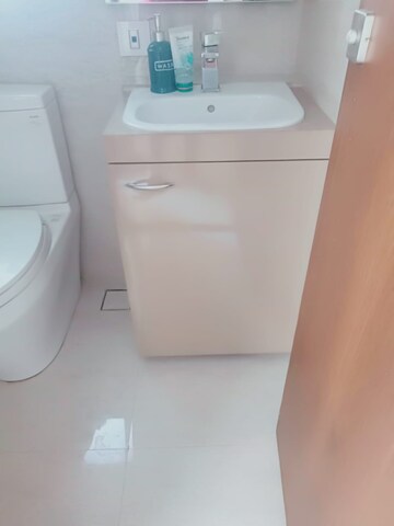 Bathroom in 2 BHK Apartment at One Hiranandani Park, Ghodbunder Road – for Rent