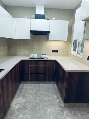 Kitchen in 3 BHK Builder Floor at Safdarjung Enclave – for Rent