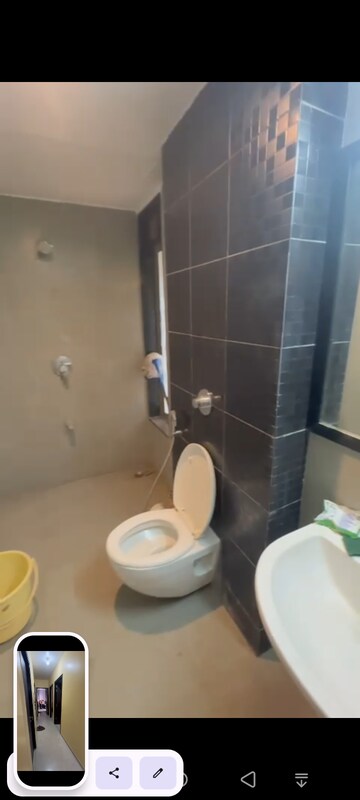 Bathroom in 2.5 BHK Apartment at Lodha Splendora Platino, Ghodbunder Road – for Rent