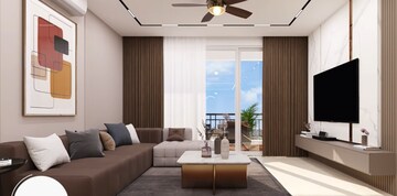 Living Room in 3 BHK Apartment at Manikonda – for Sale