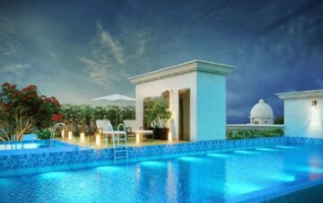 Swimming Pool in 3 BHK Apartment at Realtech Curiocity Classic, New Town – for Sale