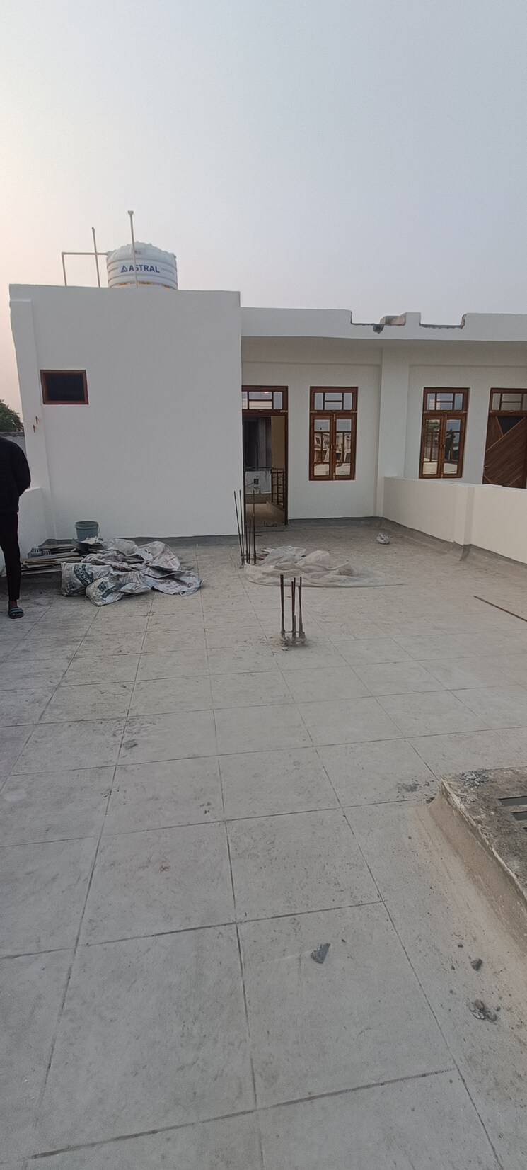 Terrace, arsha-madhav-greens 3 Bedroom 1600 Sq.Ft. Villa In Gomti Nagar Lucknow 8070038