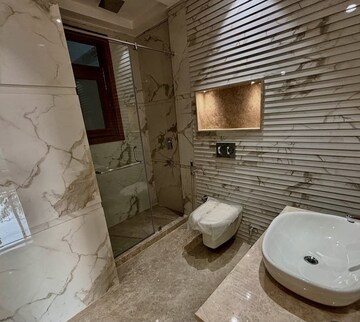 Bathroom in 4 BHK Builder Floor at BPTP Park Central, Sector 85 – for Sale