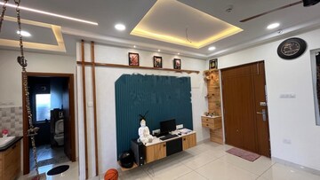Living Room in 2.5 BHK Apartment at Aparna Sarovar Zenith, Nallagandla – for Rent