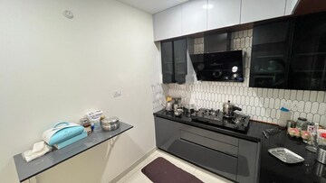 Kitchen in 2.5 BHK Apartment at Aparna Sarovar Zenith, Nallagandla – for Rent