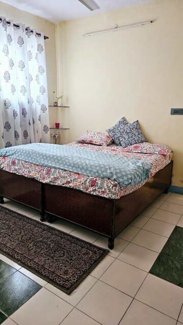 Bedroom in 1 RK Apartment at Greater Kailash I – for Rent