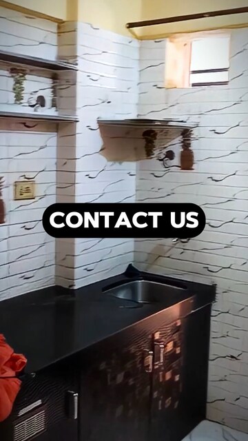 Kitchen in 1 BHK Apartment at Boisar – for Sale