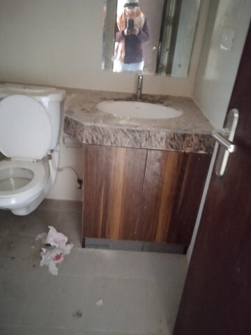 Bathroom in 3 BHK Apartment at Ramprastha Awho, Sector 95 – for Rent