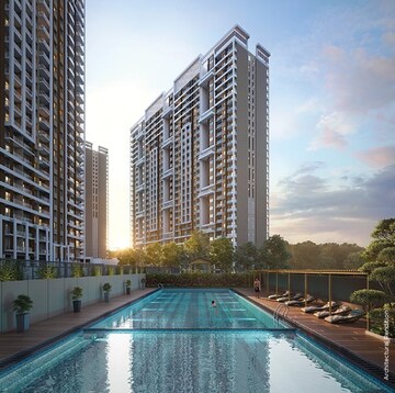 Swimming Pool in 2 BHK Apartment at Nyati Esteban, Undri – for Sale