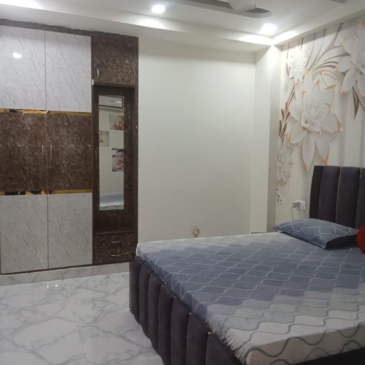 Bedroom, raj nagar 2 Bedroom 700 Sq.Ft. Builder Floor In Raj Nagar Delhi 8070259