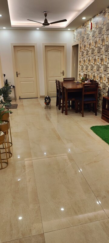 Living Room in 3 BHK Apartment at Unitech The Residences Gurgaon, Sector 33 – for Rent