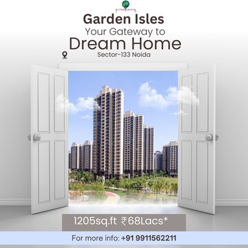 4 BHK Apartment – Exterior View View at Satguru Apartments, Sector 52 - for Rent