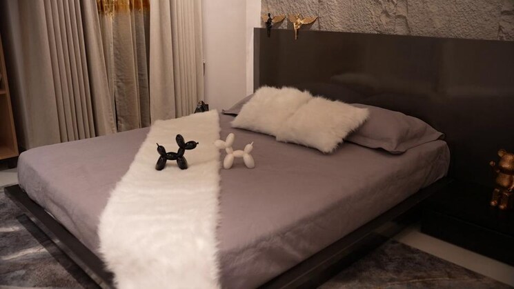 Bedroom, urban-the-zirk 3 Bedroom 1750 Sq.Ft. Apartment In Nabha Zirakpur 8070334