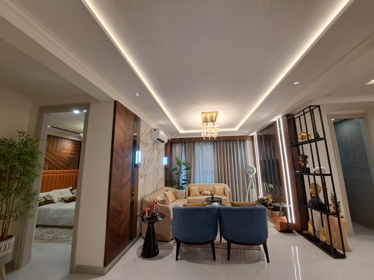 Living Room, urban-the-zirk 3 Bedroom 1750 Sq.Ft. Apartment In Nabha Zirakpur 8070334