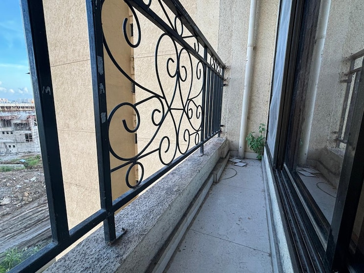 Balcony, a-v-crystal-tower 1 RK 420 Sq.Ft. Apartment In Vasai East Palghar 8070427