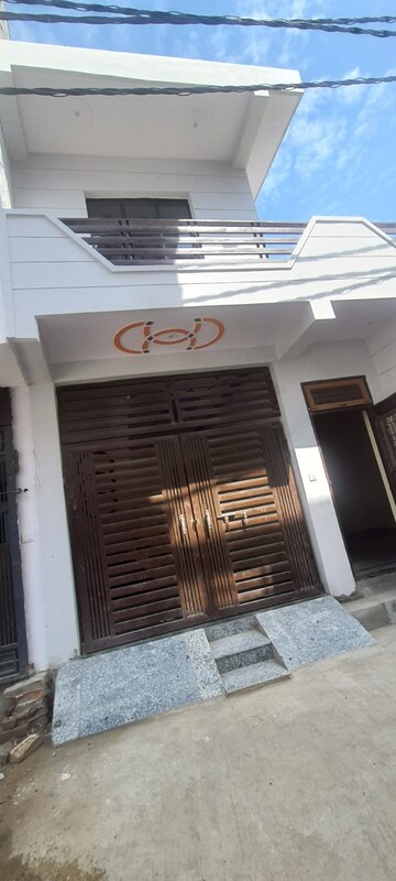 2 BHK Independent House – Exterior View View at Vrindavan Garden, Sector 16b Greater Noida - for Sale