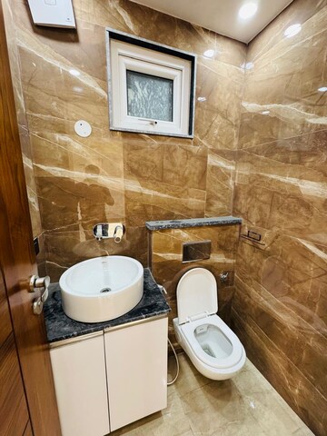 Attached Bathroom in 3 BHK Builder Floor at Saket – for Rent