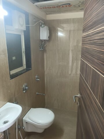 Bathroom in 1 BHK Apartment at Sahajanand Athena, Goregaon West – for Rent