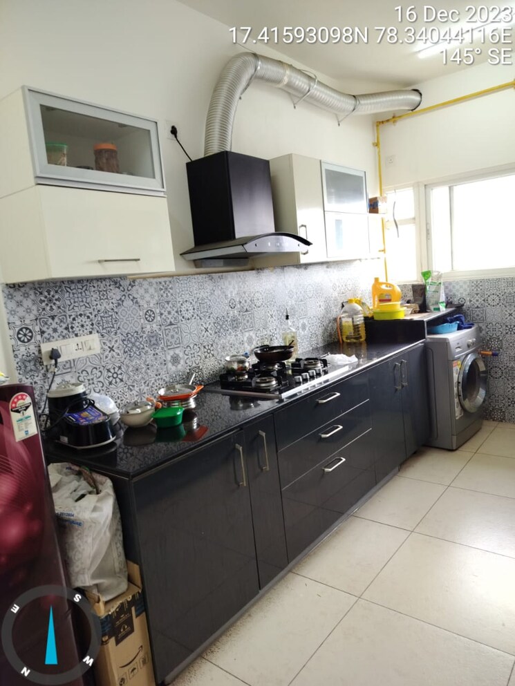 Kitchen, prestige-high-fields 3 Bedroom 1742 Sq.Ft. Apartment In Gachibowli Hyderabad 8070677