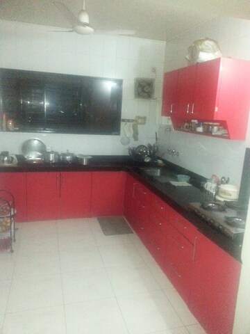 Kitchen in 2 BHK Apartment at Nyati Meadows, Wadgaon Sheri – for Rent