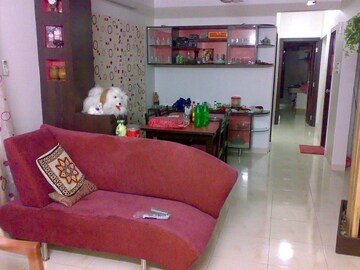 Living Room in 2 BHK Apartment at Nyati Meadows, Wadgaon Sheri – for Rent