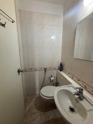 Bathroom in 1 BHK Apartment at Lake Home, Powai – for Rent