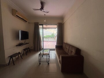 Living Room in 1 BHK Apartment at Lake Home, Powai – for Rent