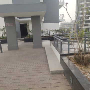 Balcony in 2 BHK Apartment at Godrej Oasis, Sector 88a – for Rent