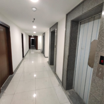 Building Lobby in 2 BHK Apartment at Godrej Oasis, Sector 88a – for Rent