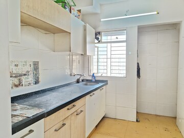 Kitchen in 1 BHK Apartment at Kavya Residency Thane, Ghodbunder Road – for Rent