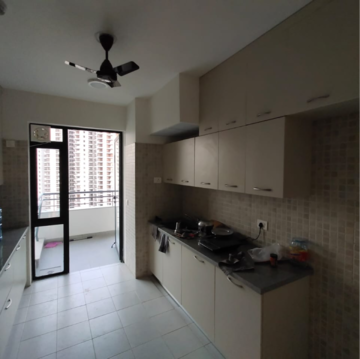 Kitchen in 3 BHK Apartment at DLF Garden City Independent Floors, Meoka – for Rent