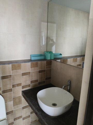Bathroom in 2 BHK Apartment at Lodha Splendora, Ghodbunder Road – for Rent