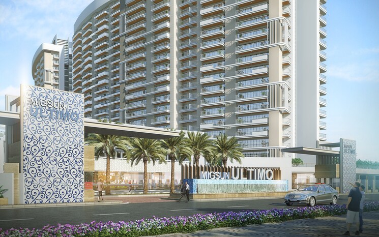 Exterior View, migsun-ultimo 3 Bedroom 1395 Sq.Ft. Apartment In Omicron Iii Greater Noida Greater Noida 8070950