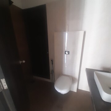 Bathroom in 2 BHK Apartment at Puraniks Kanchanpushp Complex, Kavesar – for Rent