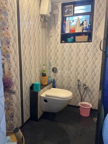 Bathroom in 2 BHK Apartment at Ruparel Sereno, Vasai East – for Sale
