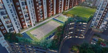 Balcony in 3 BHK Apartment at Provident Botanico, Whitefield – for Sale