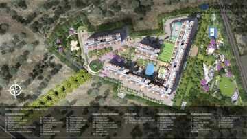 Master Plan in 3 BHK Apartment at Provident Botanico, Whitefield – for Sale